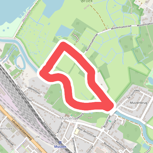 't Mechels Broek Rode wandeling