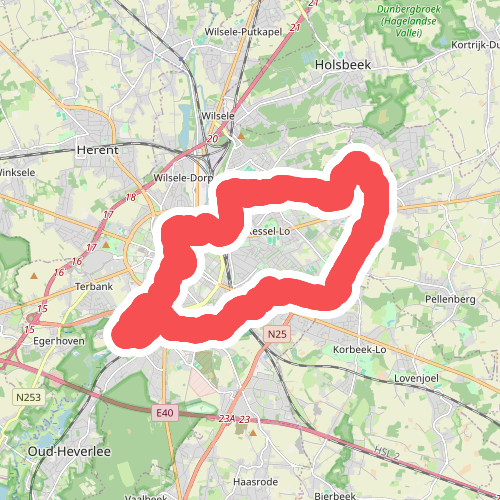 Streek-GR Dijleland Lus 1: Rond Leuven