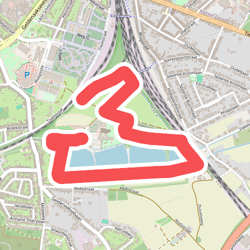 Wandelparcours Abdij van Park