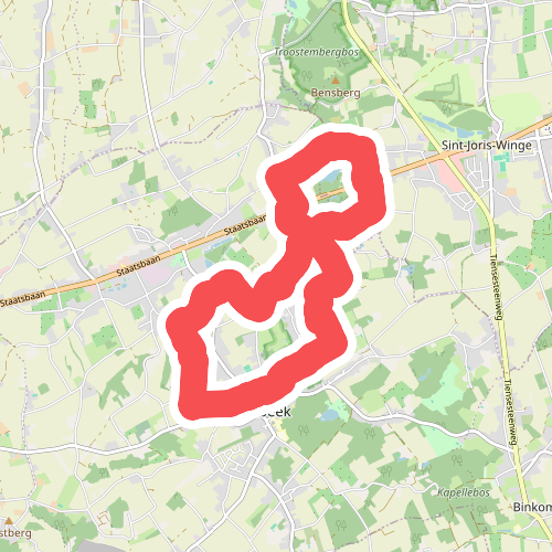 De Spichtwandeling Rode Driehoek