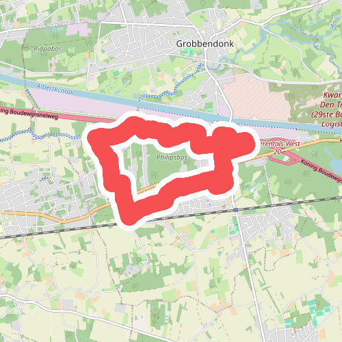 Blarendabberspad (oranje lus)