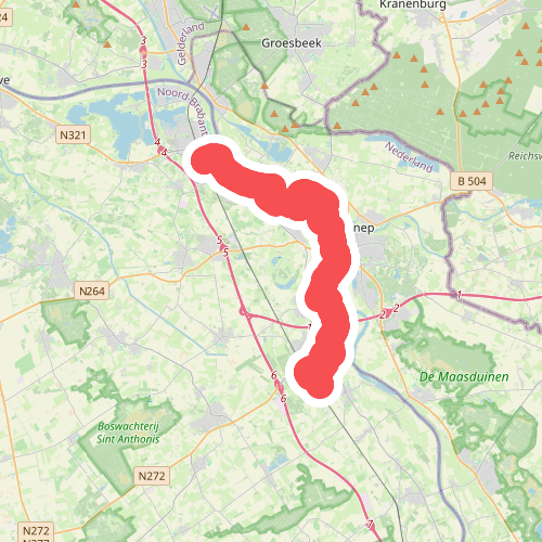 Land van Cuijkpad etappe 1