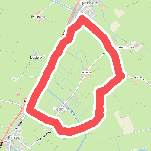 Kuiertocht Tjerkwerd