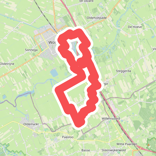 Wolvega - Blesdijke - Lendevallei | Bonifatius Kloosterpad: rondje 10