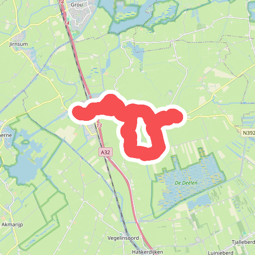 Op ontdekking tussen Boarn en Akkrum | Wandelroute