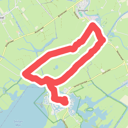 Wandelroute met de pont naar Abbenwier