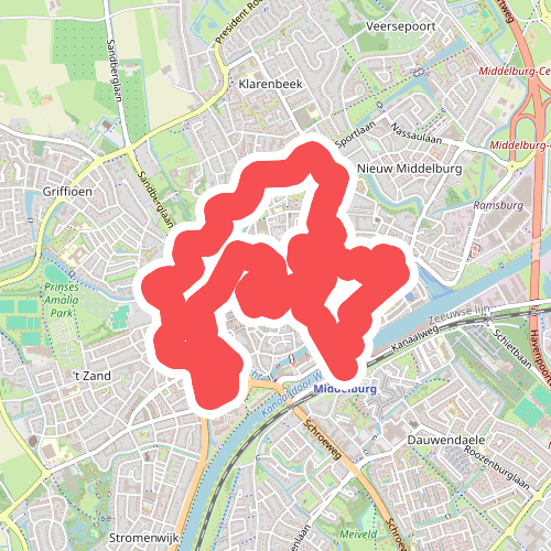 Rondwandeling Middelburg