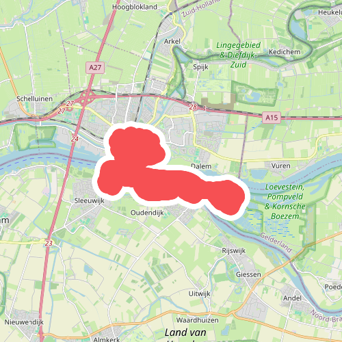 Rondwandeling Gorinchem, Woudrichem en Loevestein