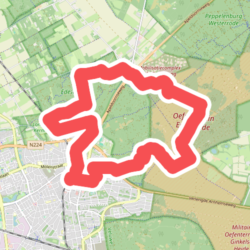 Rondwandeling Edese Bos en Heide