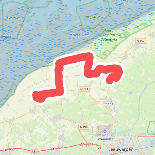 Sint Jacobiparochi - Hijum - Ziltepad etappe 5