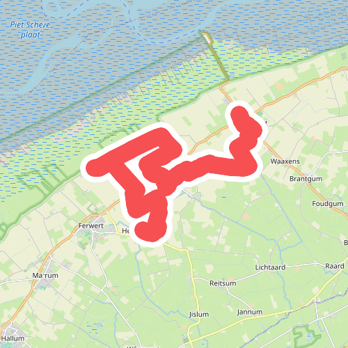 Hegebeintum - Holwerd - Ziltepad etappe 7