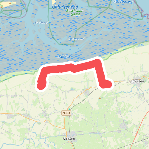 Pieterburen - Usquert - Ziltepad etappe 13