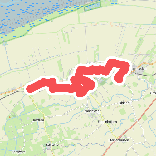 Usquert - Uithuizermeeden - Ziltepad etappe 14