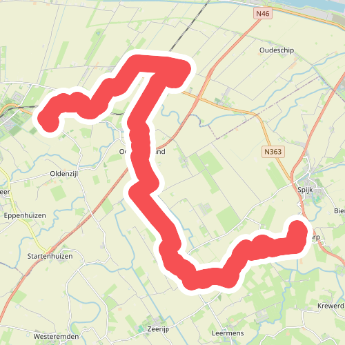 Uithuizermeeden - Losdorp - Ziltepad etappe 15