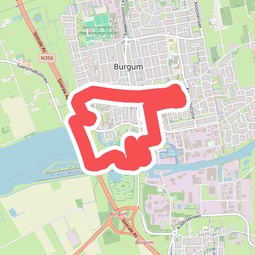 Wandeling rond Burgum