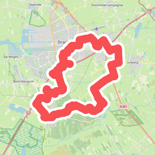 Drachten - Beetsterzwaag - Olterterp - Ureterp | Bonifatius Kloosterpad: rondje 8