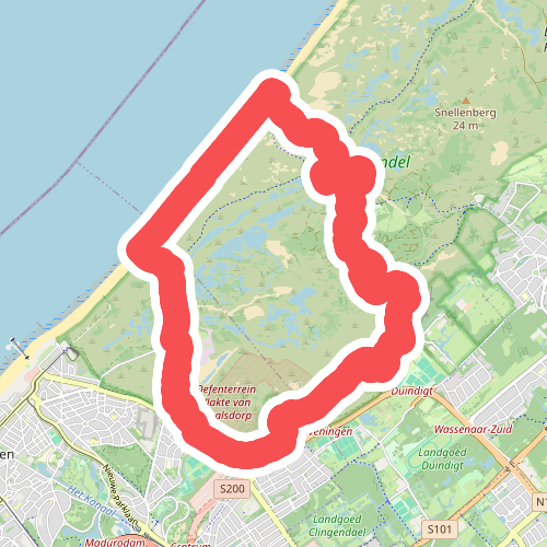 Scheveningen, Duin- en strandwandeling