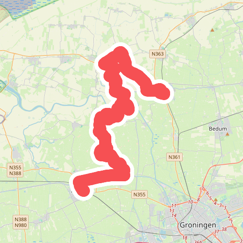 Reitdiepveer lange wandeling