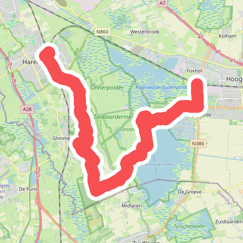 Spoorwandelen: Kropswolde - Haren