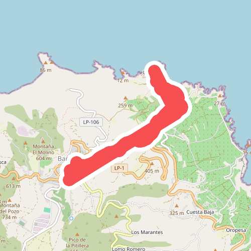 Barlovento - Piscina de La Fajana