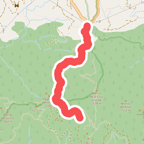 Cruz Grande - Mesa de La Vacas