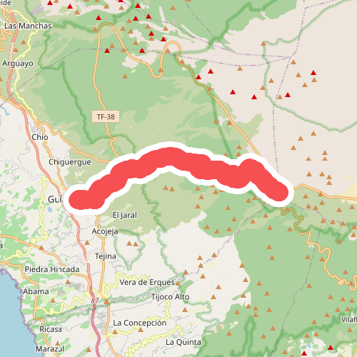 Guía de Isora - Tágara - Boca Tauce