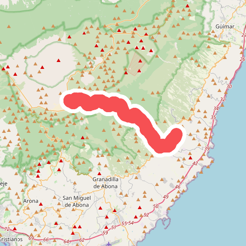 Mar a cumbre de Arico