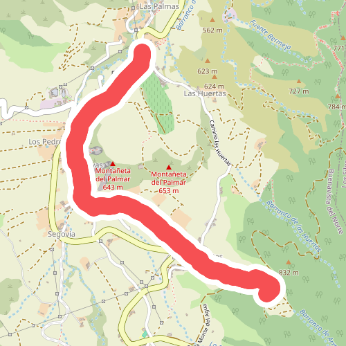 Monte del Agua por Las Lagunetas