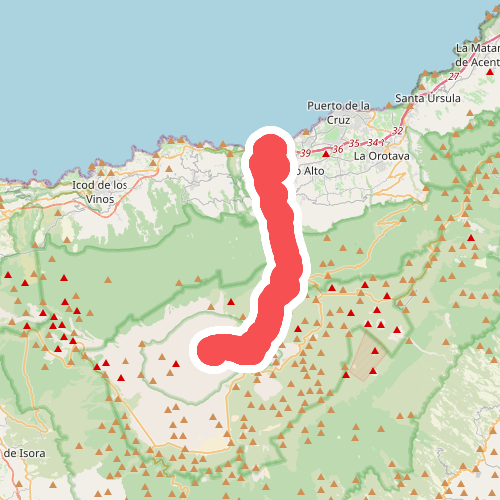 Playa de El Socorro - Pico del Teide