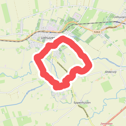 Spoorwandelen Uithuizen