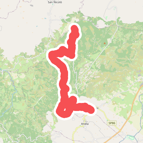 Itinerario Vette del Goceano - Valle del Tirso (OVEST)