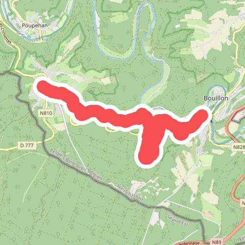 GR 14 Variante crue de la Semois