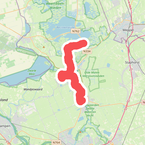 Hasselt - Belt-Schutsloot · Overijssels Havezatenpad etappe 12