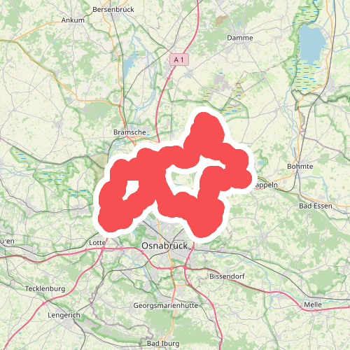 Mühlenweg am Wiehengebirge