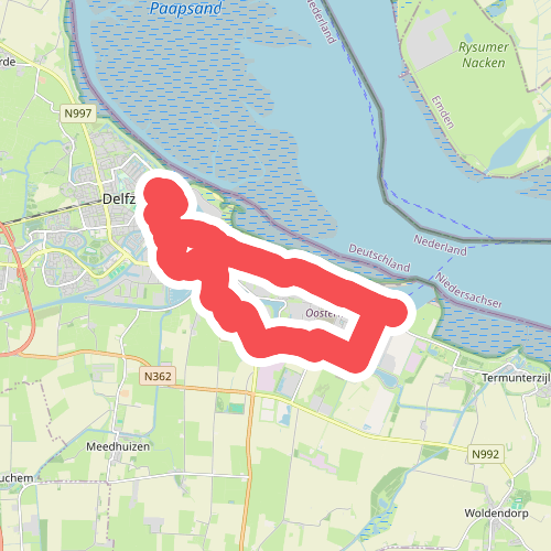 Spoorwandelen Delfzijl