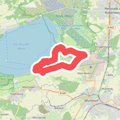 S3 Rundweg um Steinhude-Großenheidorn