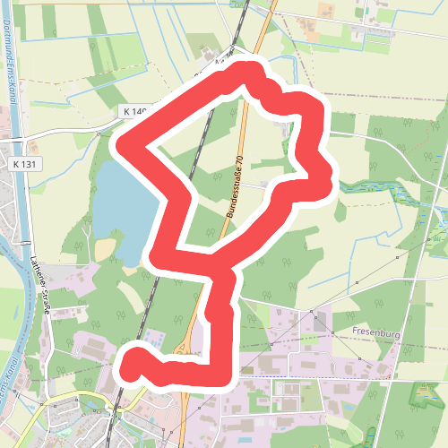 Wanderweg Lathen Fresenburg Melstrup 16