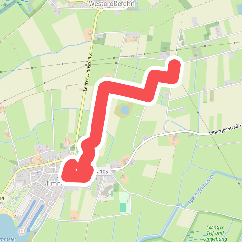 Weg Frauenmeer Timmel