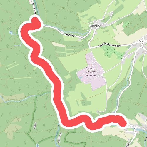 GR 17 Lesse Variante crue Lesse-Daverdisse