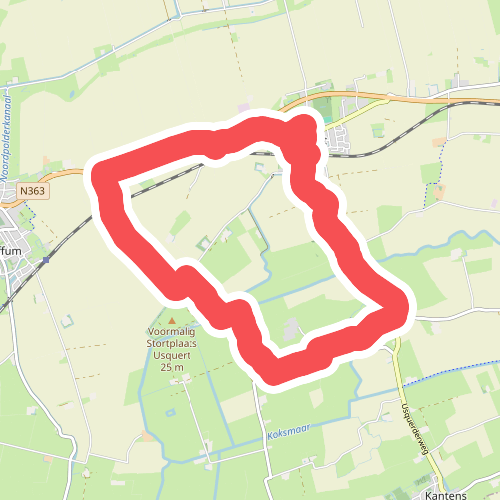 Spoorwandelen Usquert