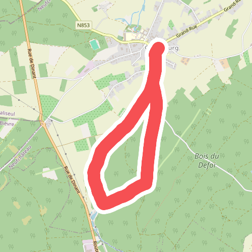 Promenade pédestre du Pavillon forestier du Defoy