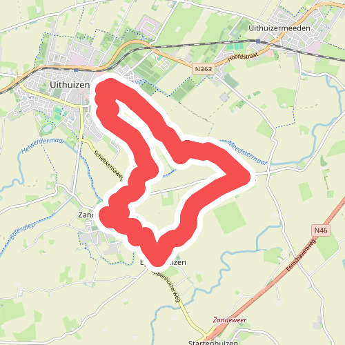 Oldenzijl, op de grens van Wad en Water