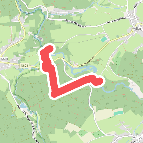 GR 17 Lesse Variante de la Bouchaille