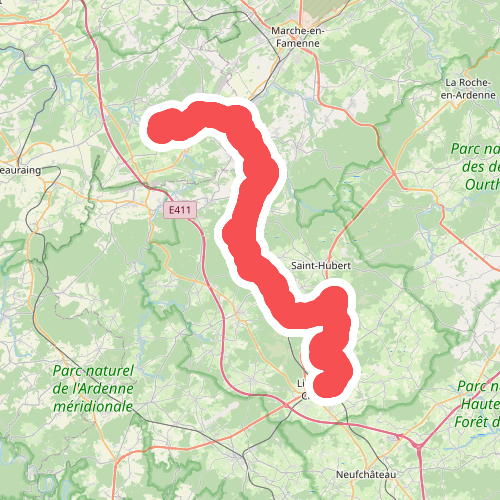GR 17 Lomme Parcours principal