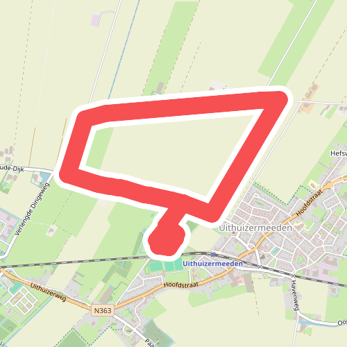 Rensumaborg in Uithuizermeeden