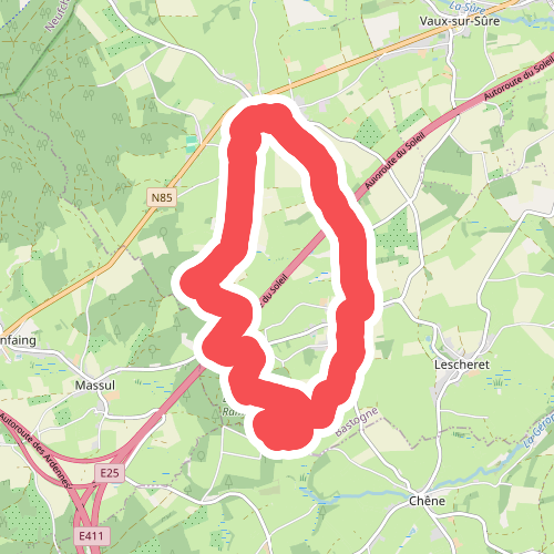 Promenade des Sangliers (Everzwijnen wandeling)