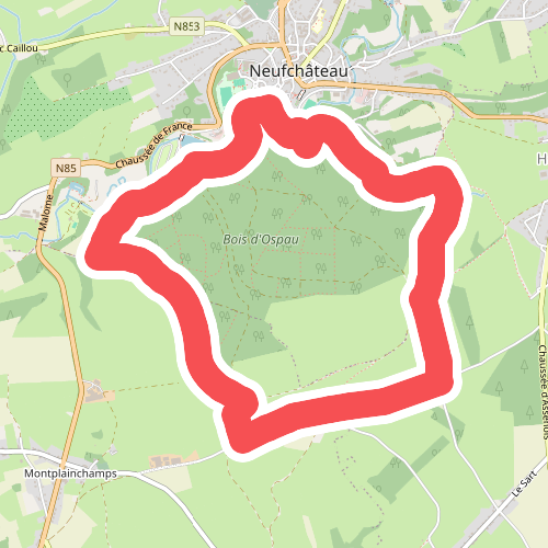 Sentier du Bois d'Ospau