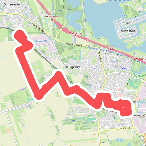 Spoorwandelen Windschoten-Scheemda