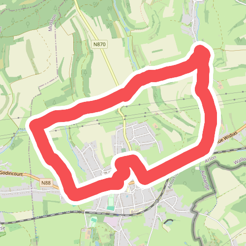 Le Sentier de la Batte (Het pad van Batte)