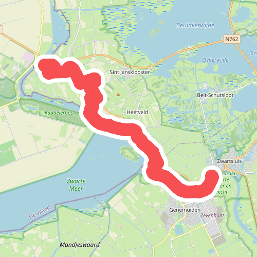 Vollenhove - Zwartsluis · Overijssels Havezatenpad etappe 16